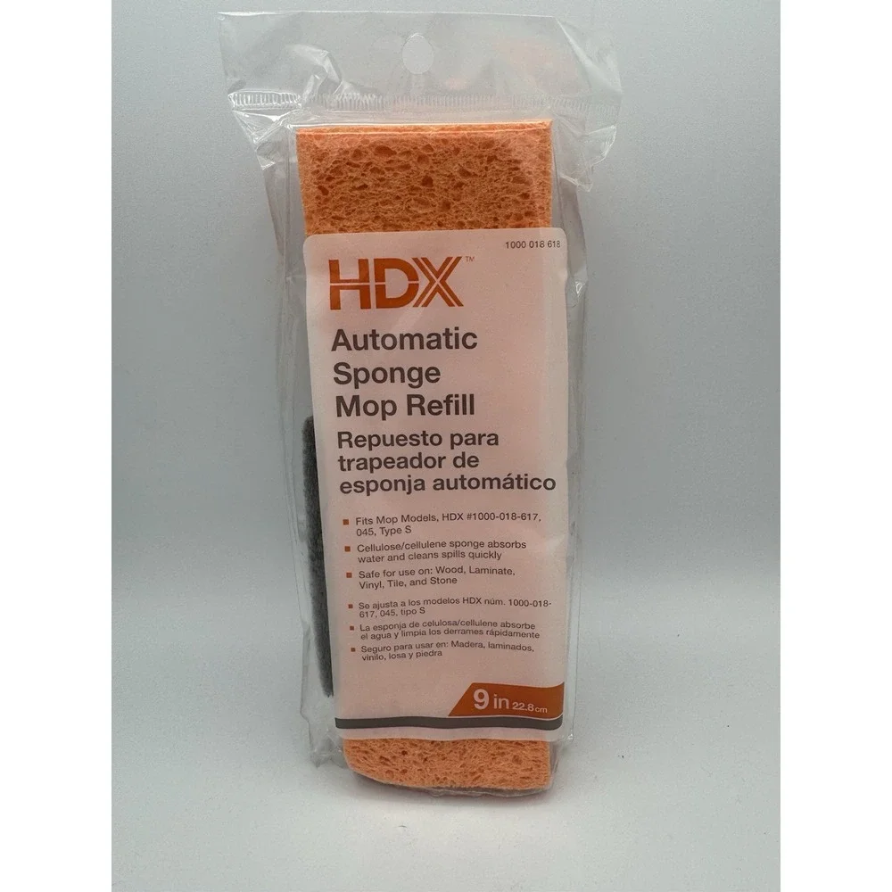HDX Automatic Sponge Mop Head Refill - 9